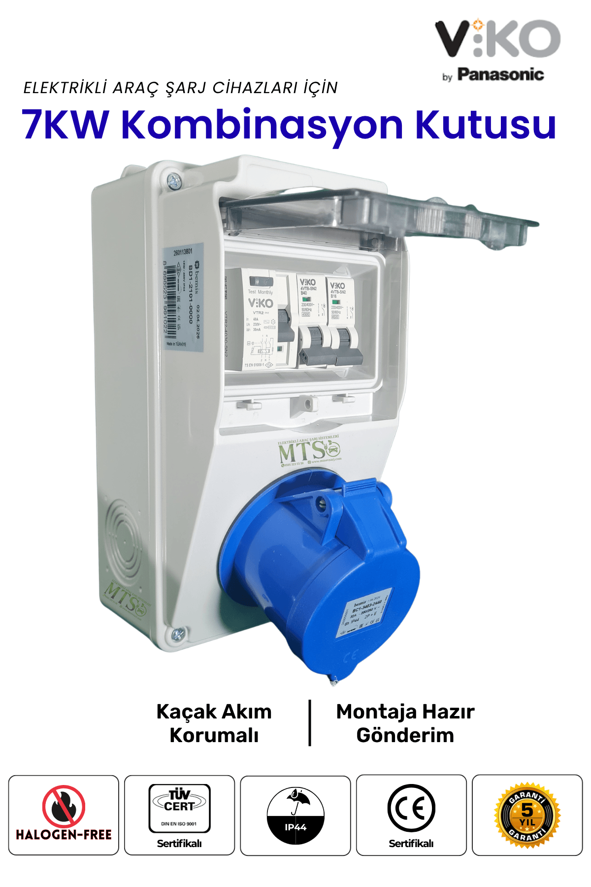 7KW Kombinasyon Viko 2 7KW Viko Kombinasyon Kutusu