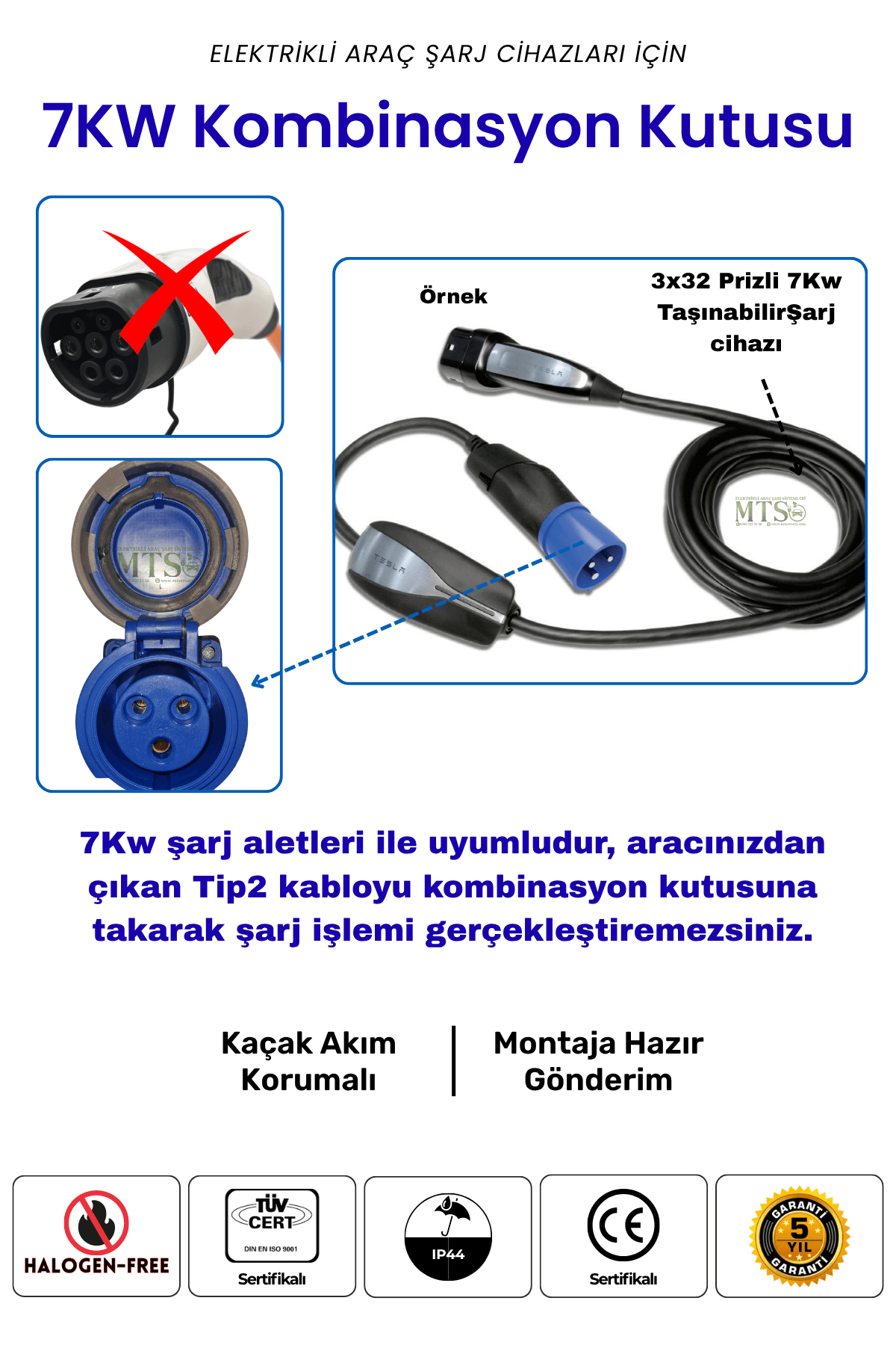 7KW Kombinasyon Viko 4 7KW Himel Kombinasyon Kutusu