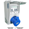 7KW Schneider Röleli 2 7KW Schneider Kombinasyon Kutusu