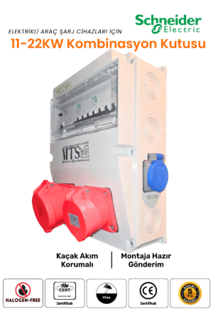 2'li Schneider Kombinasyon Kutusu 11Kw-22Kw