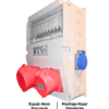 11-22KW Röleli Kombinasyon Siemens 1 2'li Siemens Kombinasyon Kutusu 11Kw-22Kw