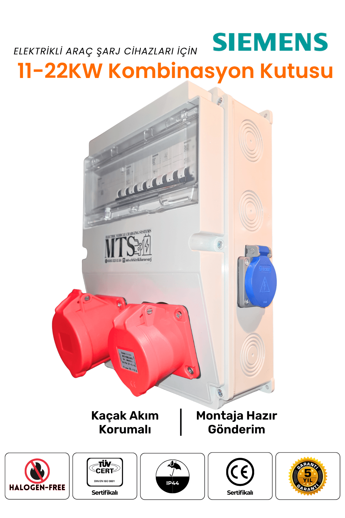 11-22KW Röleli Kombinasyon Siemens 1 2'li Siemens Kombinasyon Kutusu 11Kw-22Kw