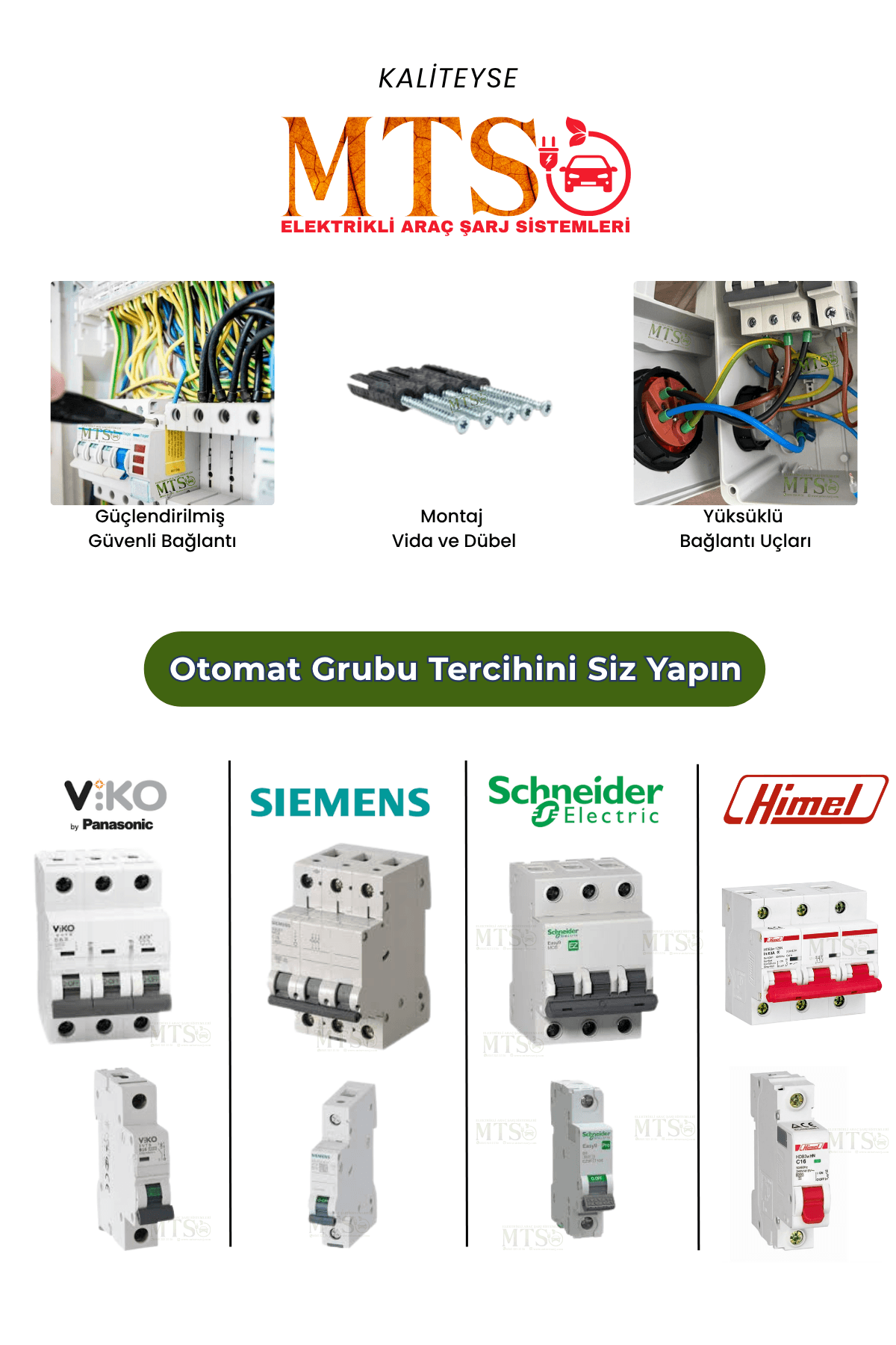 22KW Röleli Kombinasyon Siemens 5 22KW Schneider Kombinasyon Kutusu Kaçak Akım Röleli