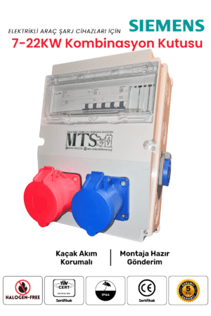 2'li Siemens Kombinasyon Kutusu 7.4Kw-22Kw