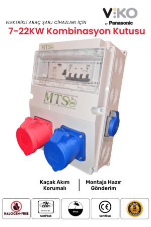 2'li Viko Kombinasyon Kutusu 7.4Kw-22Kw