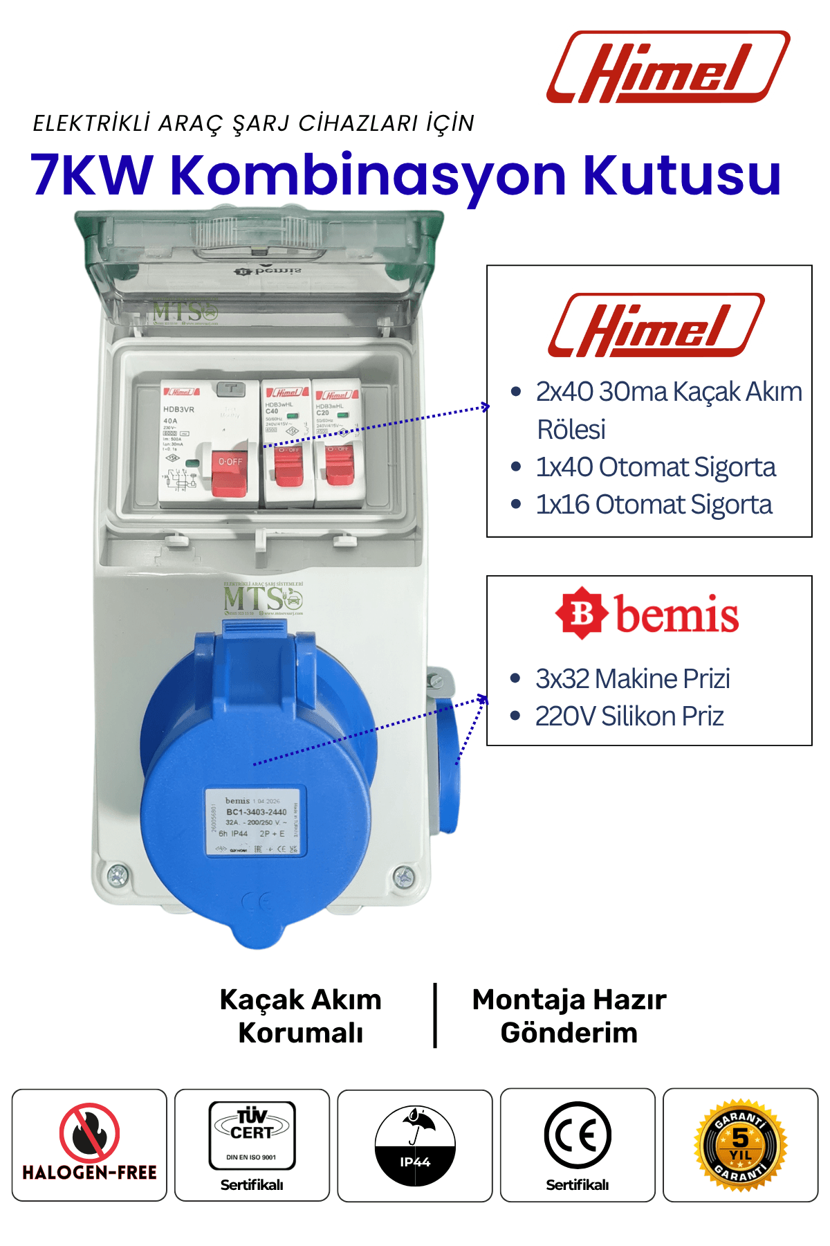 7KW Kombinasyon Himel 3 7KW Himel Kombinasyon Kutusu