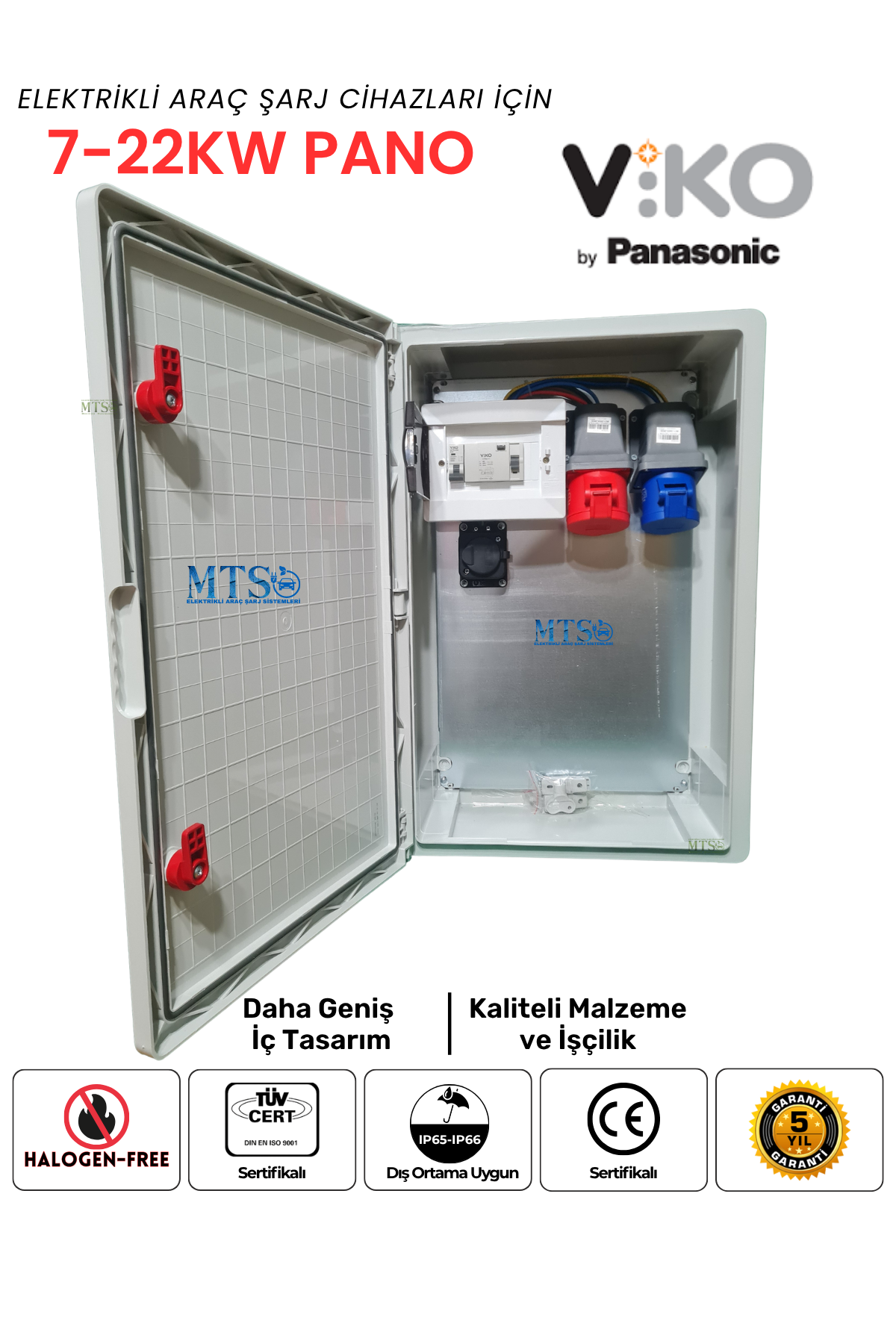 Viko/Panasonic 2'li 7.4Kw - 22Kw Pano